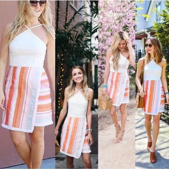 Hutch Pink and Orange Mini Dress - Picture 7 of 10